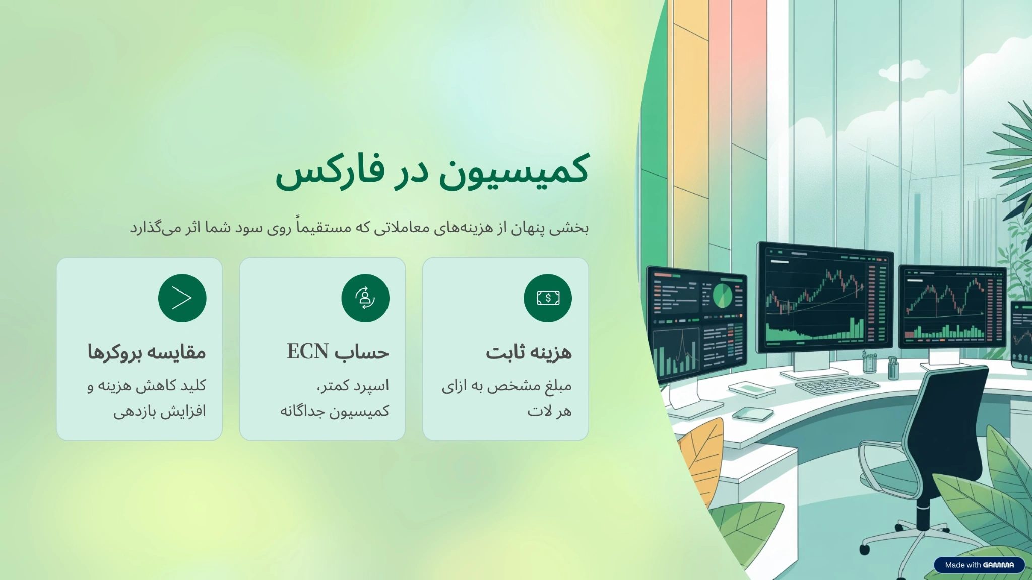 کمیسیون در فارکس چیست